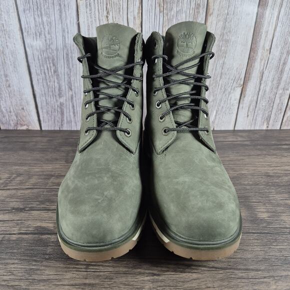 Timberland Radford 6-Inch Waterproof Boots - Men's Sz 11 Army Green Camo (VGC) - Picture 2 of 9